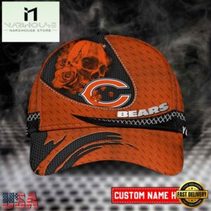 Custom Name Chicago Bears NFL Classic Baseball Cap