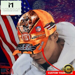 Custom Name Cincinnati Bengals NFL Super Bowl LIX Baseball Cap