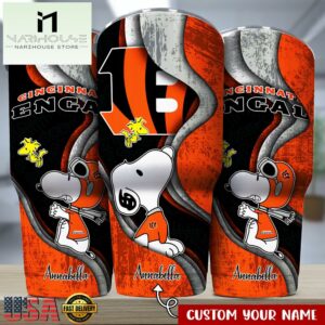 Custom Name Cincinnati Bengals NFLSport Team Tumbler