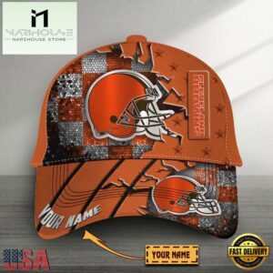 Custom Name Cleveland Browns Classic Baseball Cap