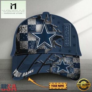 Custom Name Dallas Cowboys Classic Baseball Cap