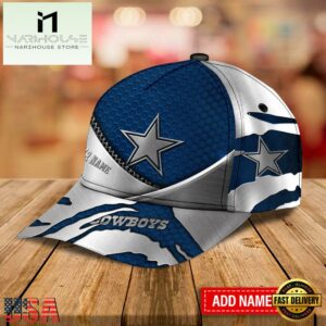 Custom Name Dallas Cowboys NFL Classic Baseball Cap