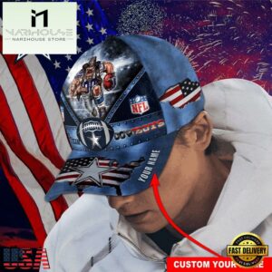 Custom Name Dallas Cowboys NFL Super Bowl LIX Baseball Cap