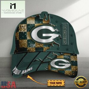 Custom Name Green Bay Packers Classic Baseball Cap