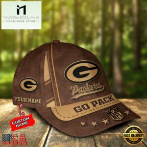 Custom Name Green Bay Packers Nfl Team Sport Baseball Cap