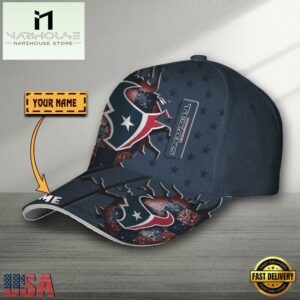 Custom Name Houston Texans Classic Baseball Cap