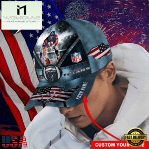 Custom Name Houston Texans NFL Super Bowl LIX Baseball Cap