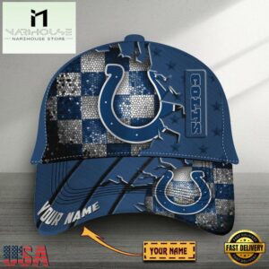 Custom Name Indianapolis Colts Classic Baseball Cap