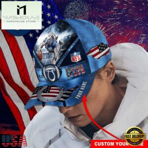 Custom Name Indianapolis Colts NFL Super Bowl LIX Baseball Cap