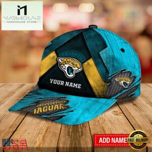 Custom Name Jacksonville Jaguars NFL Classic Baseball Cap