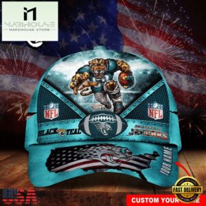 Custom Name Jacksonville Jaguars NFL Super Bowl LIX Baseball Cap