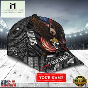 Custom Name Jacksonville Jaguars NFL Team Classic Baseball Cap