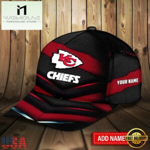 Custom Name Kansas City Chiefs NFL Team Classic Baseball Cap
