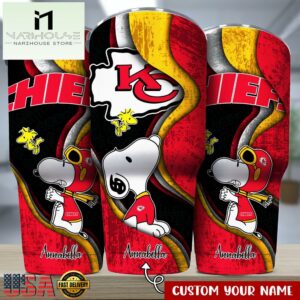 Custom Name Kansas City Chiefs NFLSport Team Tumbler