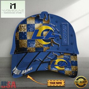 Custom Name Los Angeles Rams Classic Baseball Cap