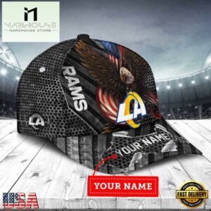 Custom Name Los Angeles Rams NFL Classic Baseball Cap