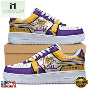 Custom Name LSU Tigers Air Force 1 Shoes