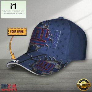 Custom Name New York Giants Classic Baseball Cap