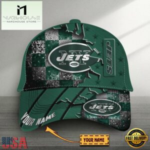 Custom Name New York Jets Classic Baseball Cap
