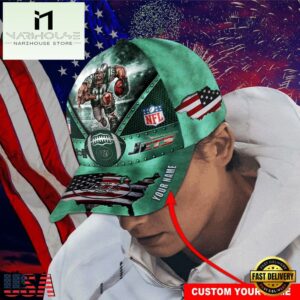 Custom Name New York Jets NFL Super Bowl LIX Baseball Cap