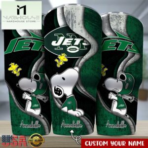 Custom Name New York Jets NFLSport Team Tumbler