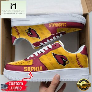 Custom Name NFL Arizona Cardinals Air Force 1