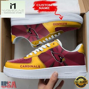 Custom Name NFL Arizona Cardinals Custom Air Force 1 Shoes For Fans