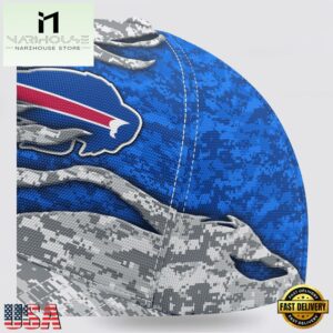 Custom Name NFL Bills Camo US New Design Baseball Cap 13 Custom Name NFL Bills Camo US Classic Baseball Cap