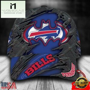 Custom Name NFL Buffalo Bills Batman All Over Print 3D Classic Cap
