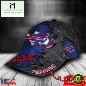 Custom Name NFL Buffalo Bills Batman All Over Print 3D Classic Cap