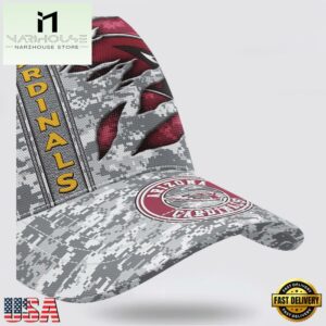 Custom Name NFL Cardinals Camo US Classic Baseball Cap