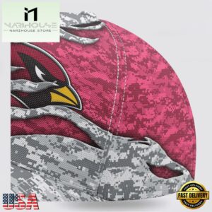 Custom Name NFL Cardinals Camo US Classic Baseball Cap