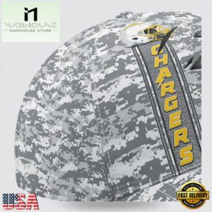Custom Name NFL Chargers Camo US Classic Baseball Cap