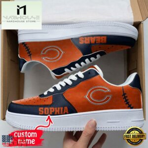 Custom Name NFL Chicago Bears Air Force 1
