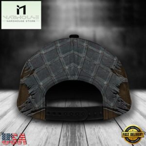 Custom Name NFL Cleveland Browns Superman All Over Print 3D Classic Cap