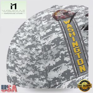 Custom Name NFL Commanders Camo US Classic Baseball Cap