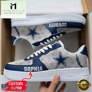 Custom Name NFL Dallas Cowboys Air Force 1