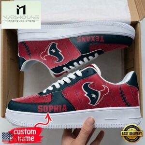 Custom Name NFL Houston Texans Air Force 1