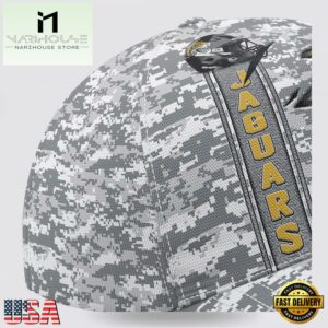 Custom Name NFL Jaguars Camo US Classic Baseball Cap