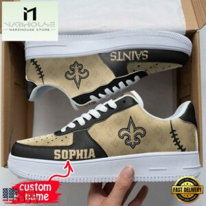 Custom Name NFL New Orleans Saints Air Force 1