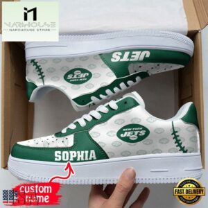 Custom Name NFL New York Jets Air Force 1