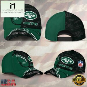 Custom Name NFL New York Jets Classic Cap For Fans
