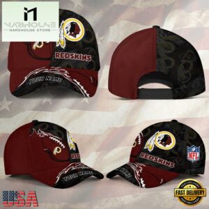 Custom Name NFL Washington Redskin Classic Cap For Fans