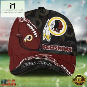 Custom Name NFL Washington Redskin Classic Cap For Fans