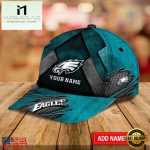 Custom Name Philadelphia Eagles NFL Classic Baseball Cap