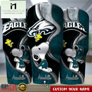 Custom Name Philadelphia Eagles NFLSport Team Tumbler