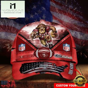 Custom Name San Francisco 49ers NFL Super Bowl LIX Baseball Cap