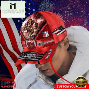 Custom Name San Francisco 49ers NFL Super Bowl LIX Baseball Cap