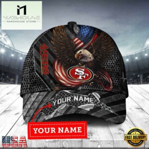 Custom Name San Francisco 49ers NFL Team Sport Classic Baseball Cap