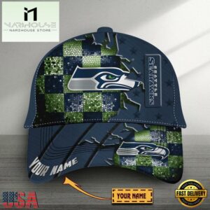 Custom Name Seattle Seahawks Classic Baseball Cap